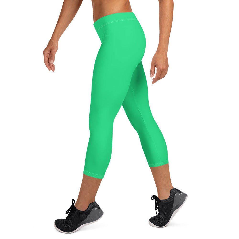 Viridian Vision FLAKOUT Sport Women's Capri Leggings - FLAKOUT