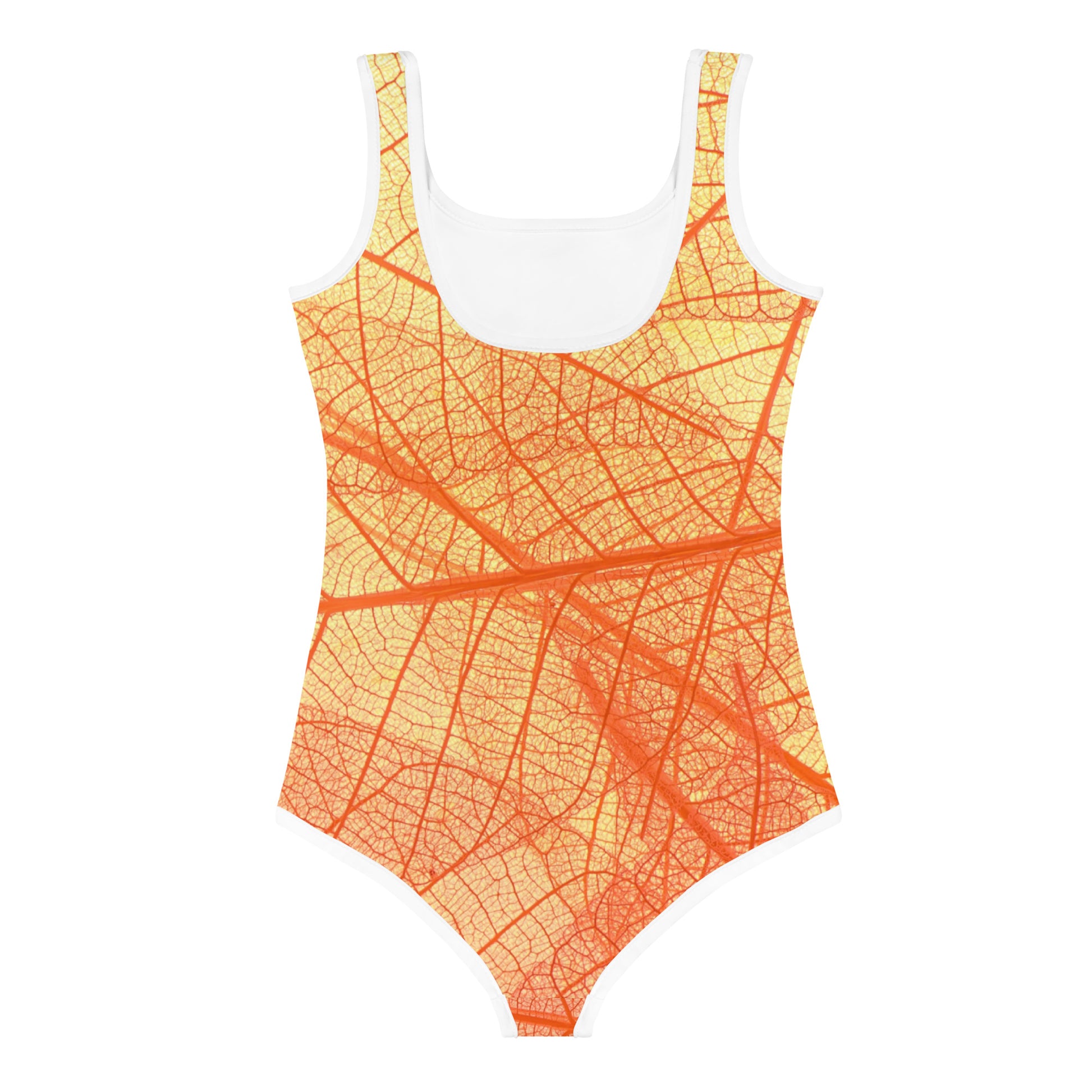 Vermilion Wisps Girl's Swimsuit - FLAKOUT