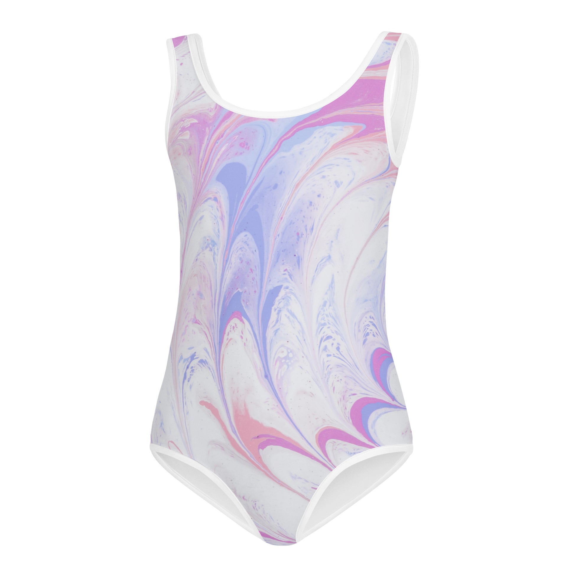 Fluid Colors Flair Girl's Swimsuit - FLAKOUT