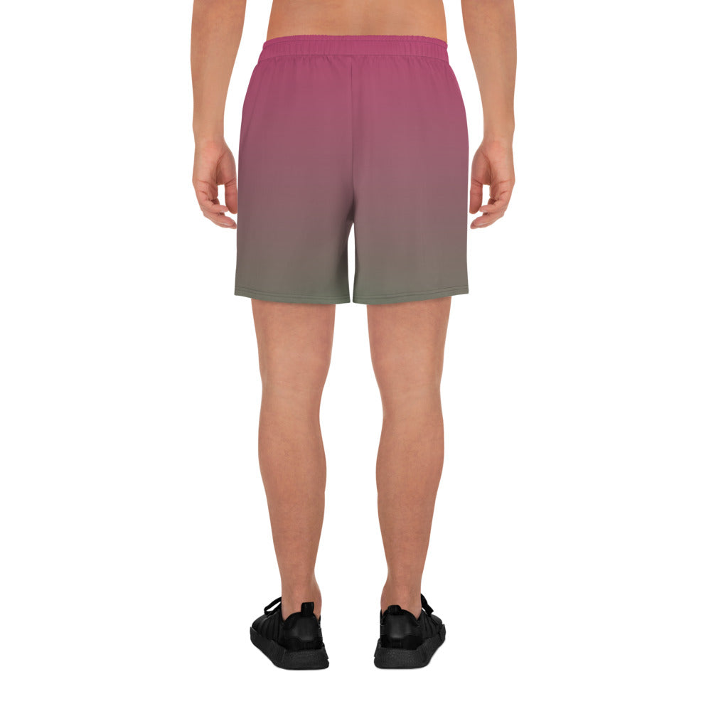 Olive Lilac Men's Recycled Shorts - FLAKOUT