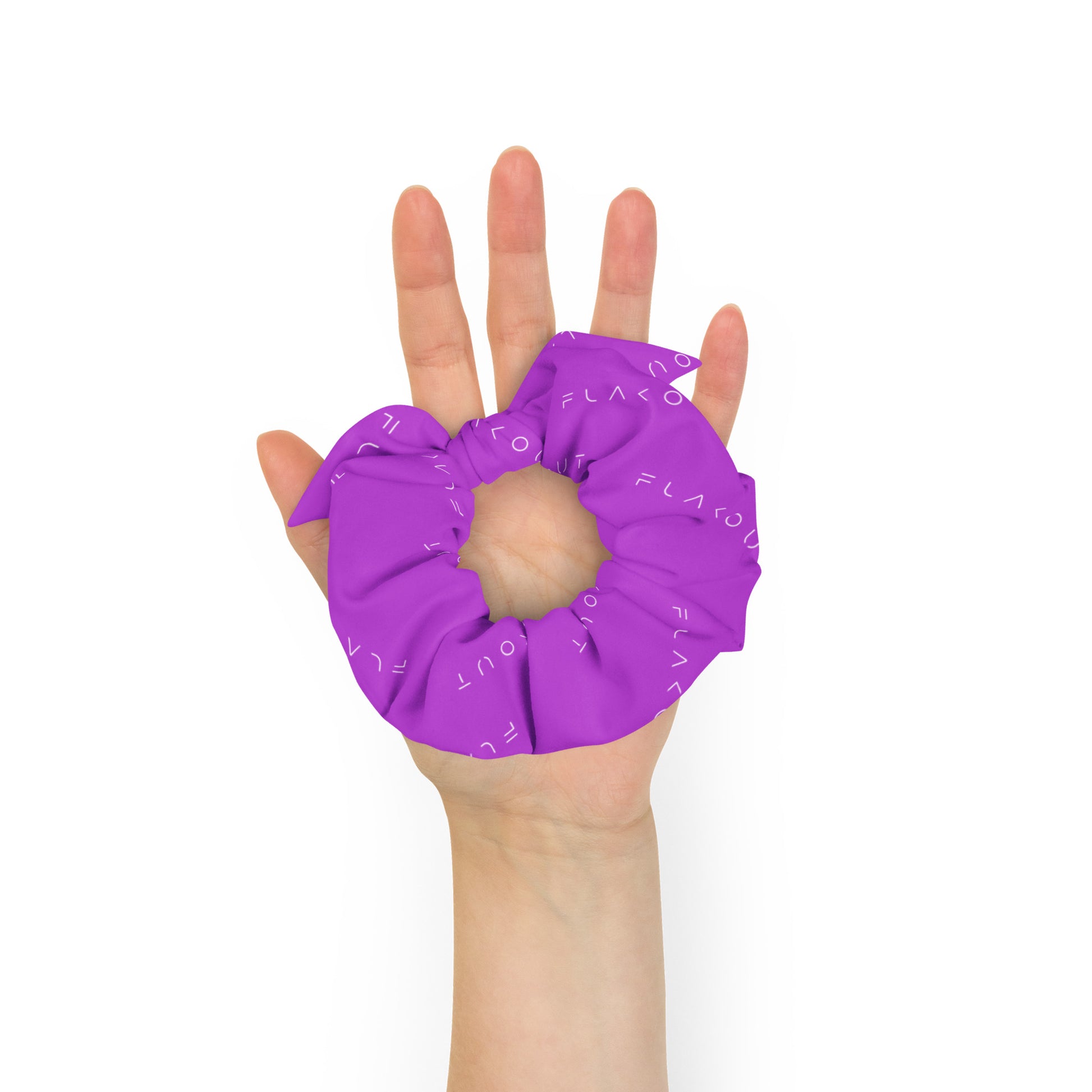 Lilac FLAKOUT Recycled Scrunchie - FLAKOUT