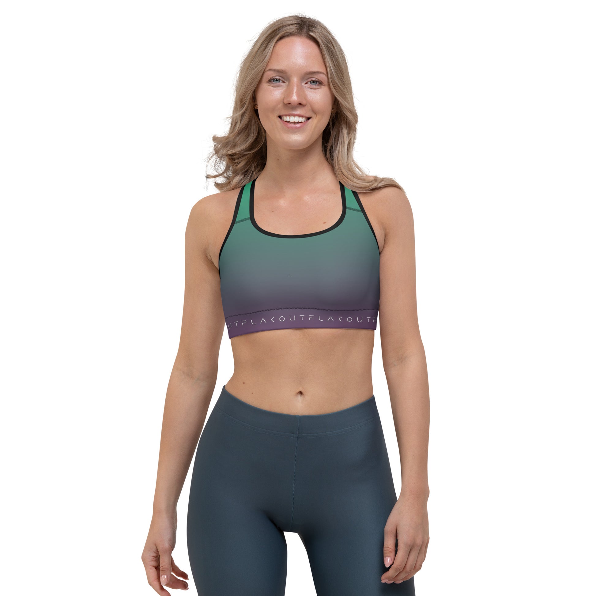 Plum Passion Women's Sports Performance Bra - FLAKOUT