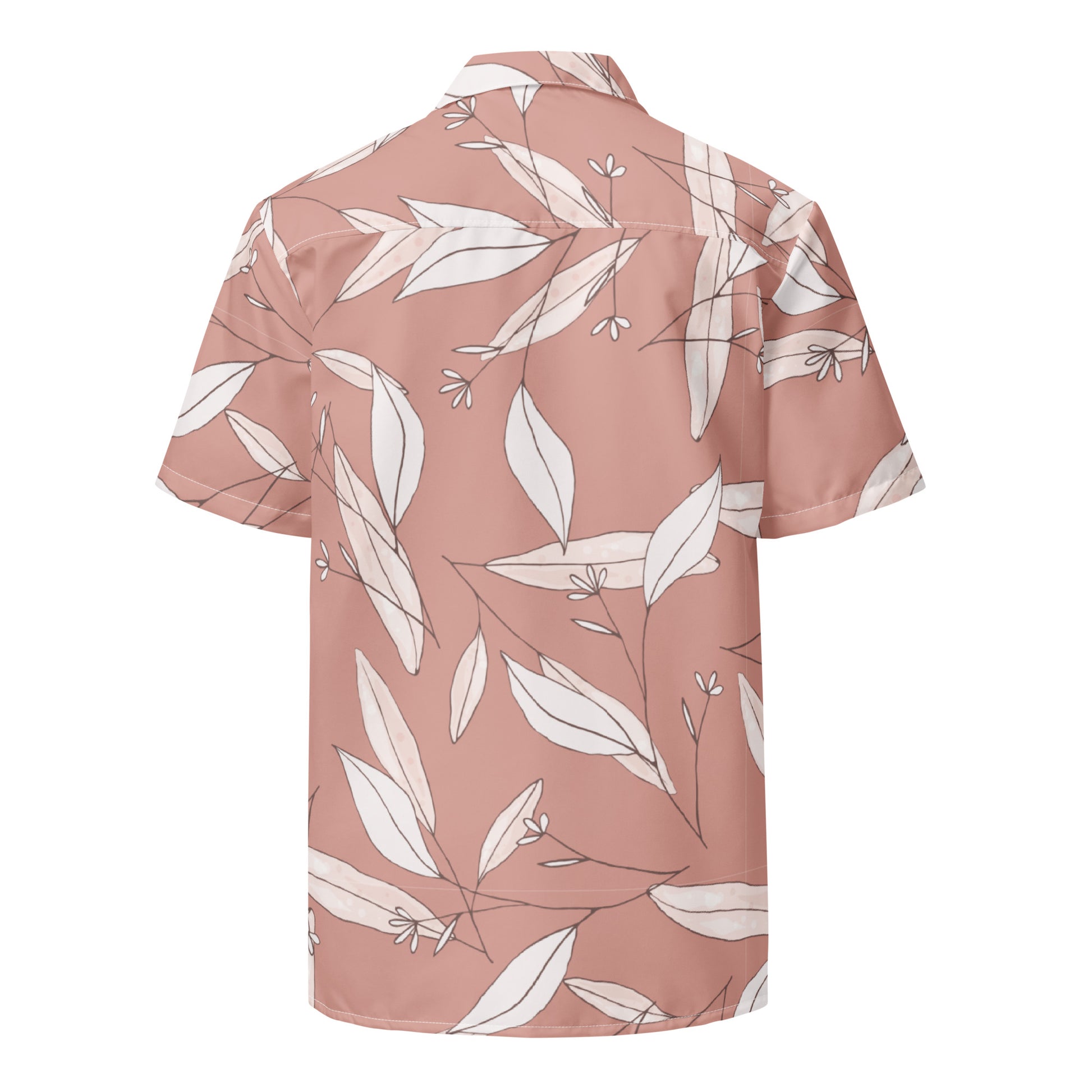 Feathered Finesse Button Shirt - FLAKOUT