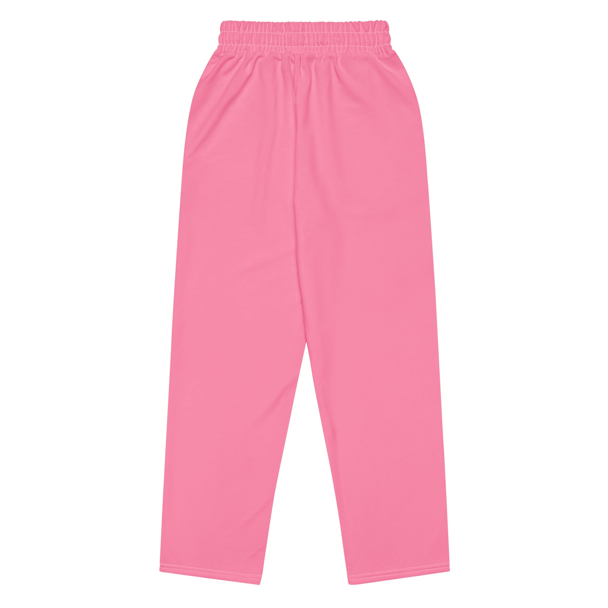 Women's Wide-leg Recycled Joggers - Pink - FLAKOUT