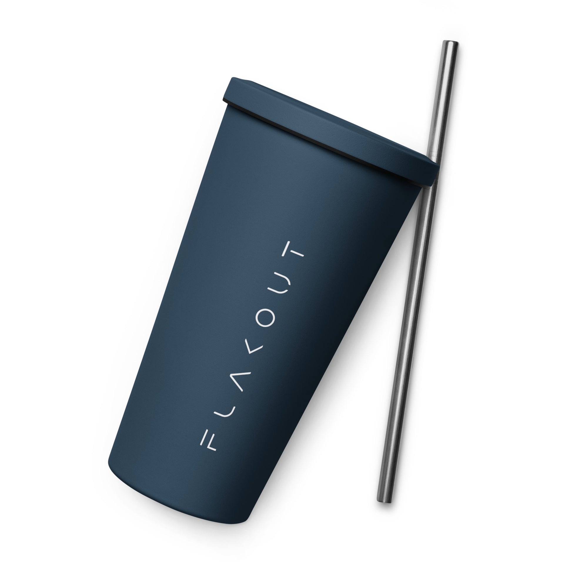 Nebuluxe Brilliance Insulated Tumbler With A Straw - FLAKOUT