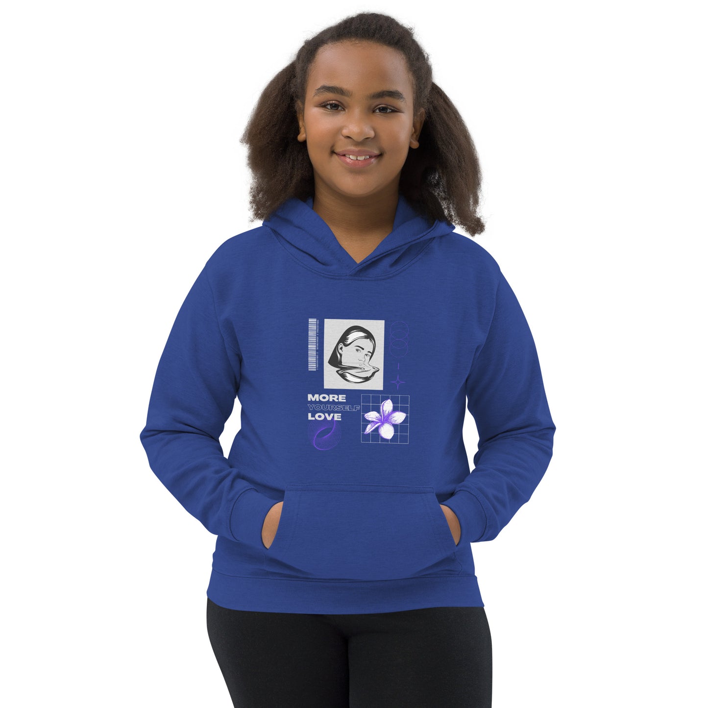 Nurture Yourself Love Yourself More Kid's Hoodie - FLAKOUT