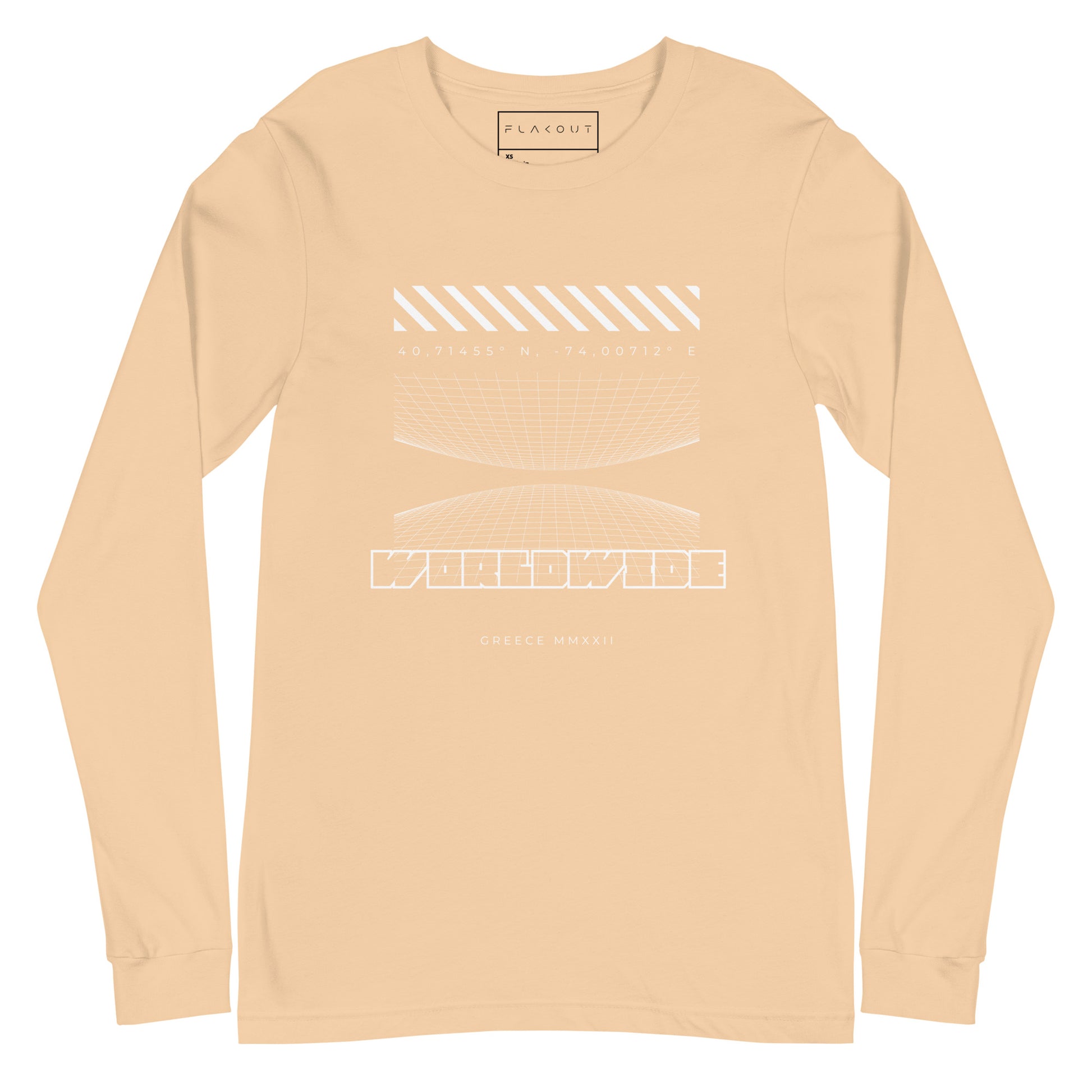 Long Sleeve Tee Worldwide - FLAKOUT