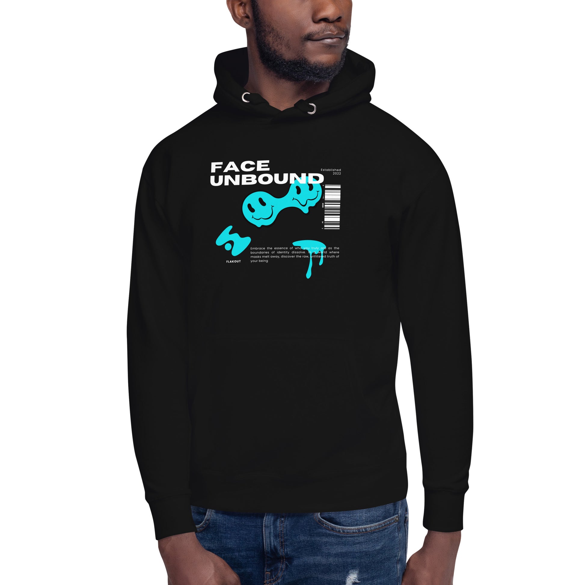 Face Unbound Unisex Hoodie - FLAKOUT