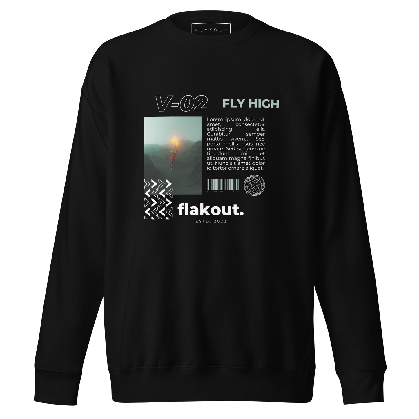 Fly High Voyager Sweatshirt - FLAKOUT