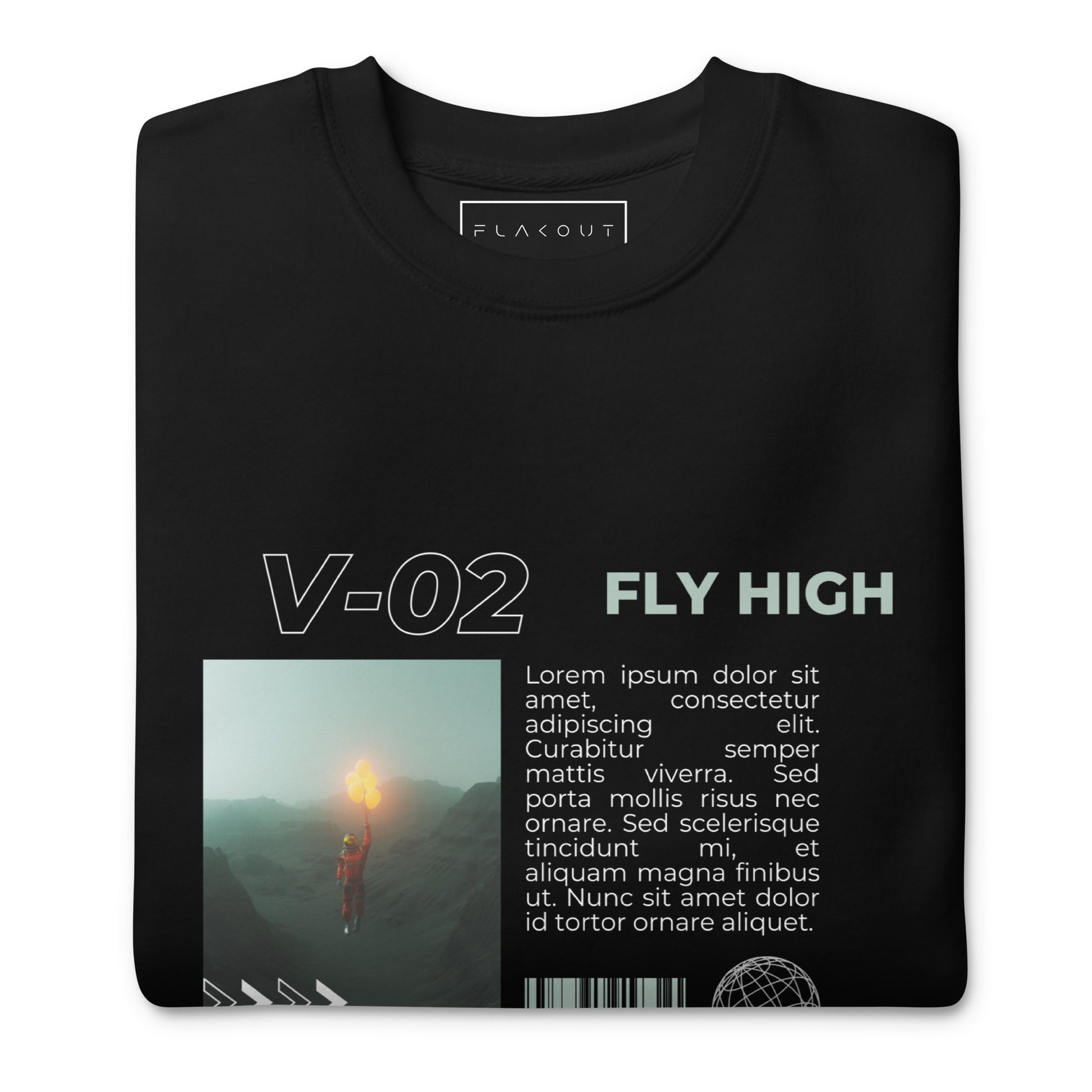 Fly High Voyager Sweatshirt - FLAKOUT