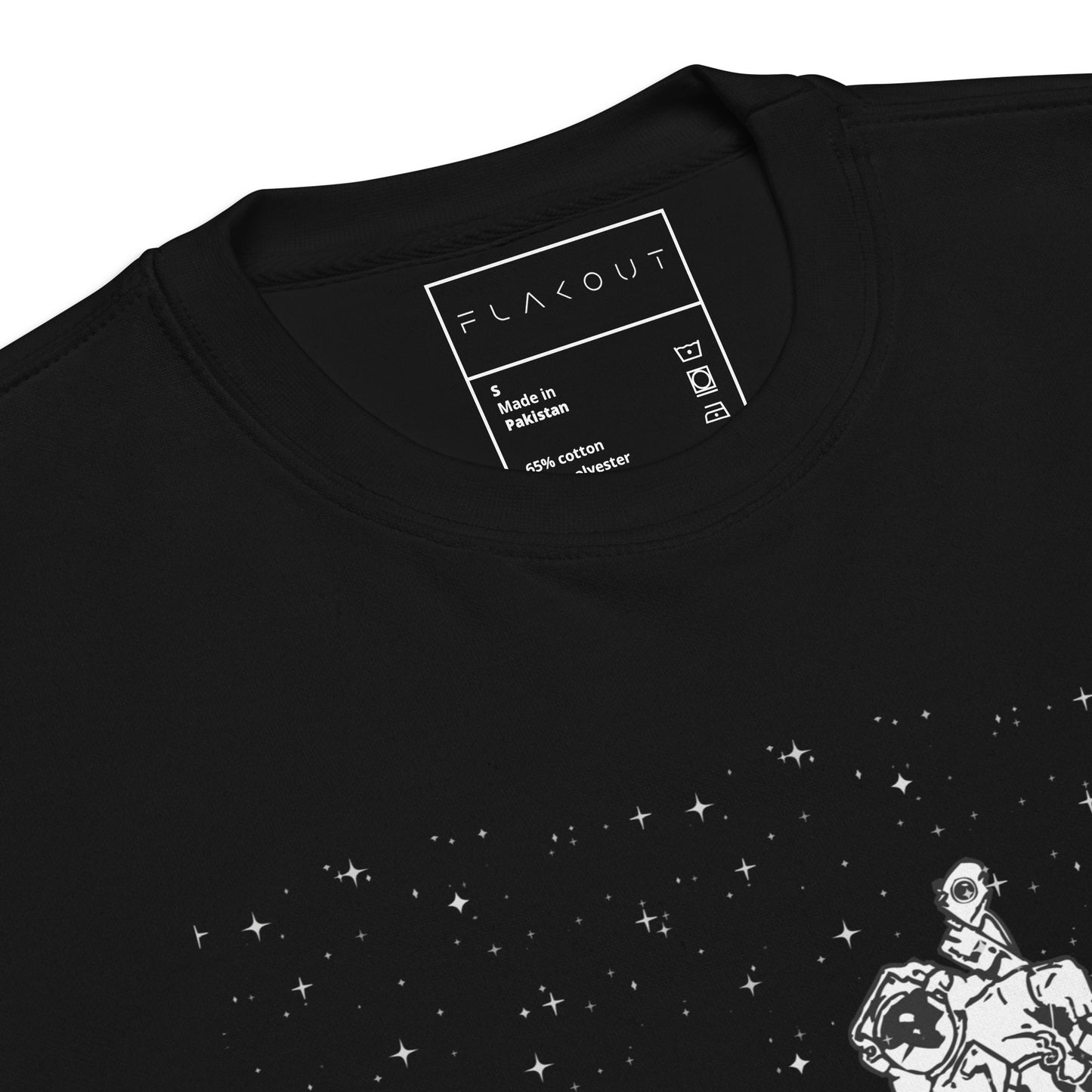 Be Free On Outer Orbit Sweatshirt - FLAKOUT