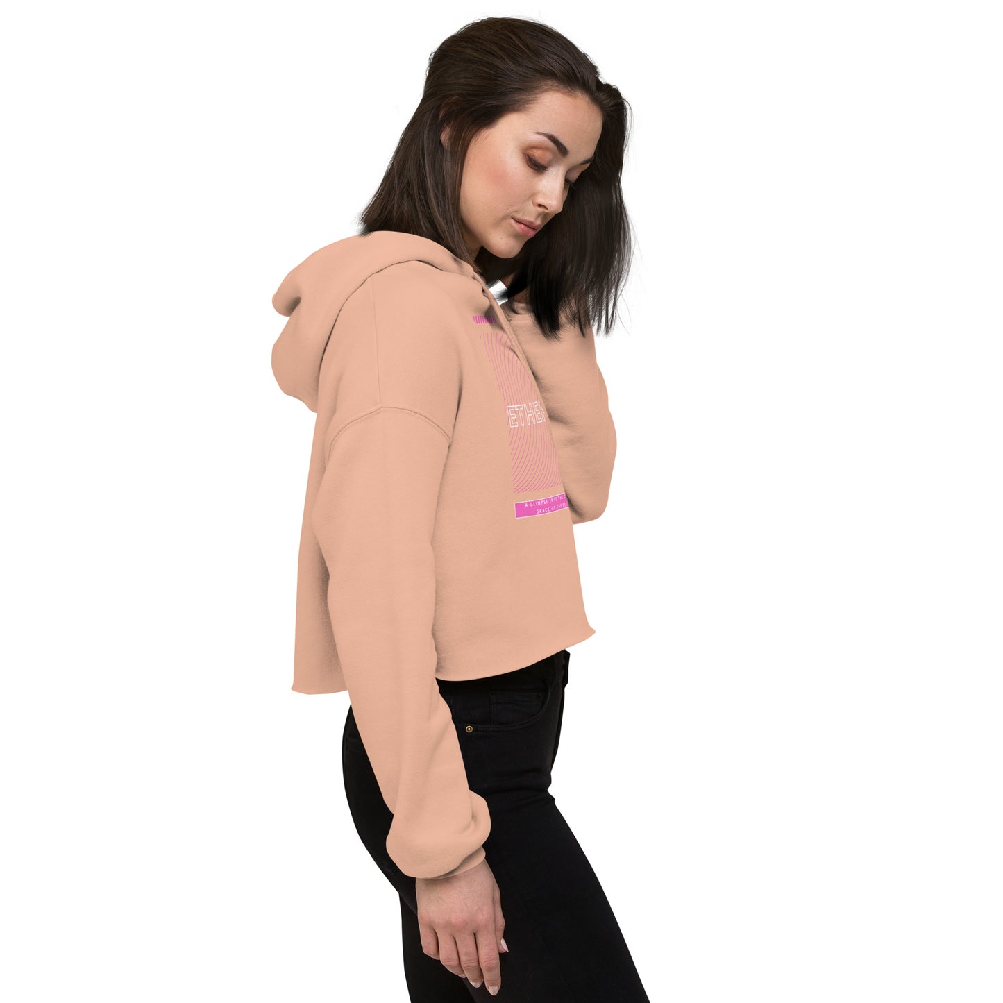 Ethereos Women's Crop Hoodie - FLAKOUT