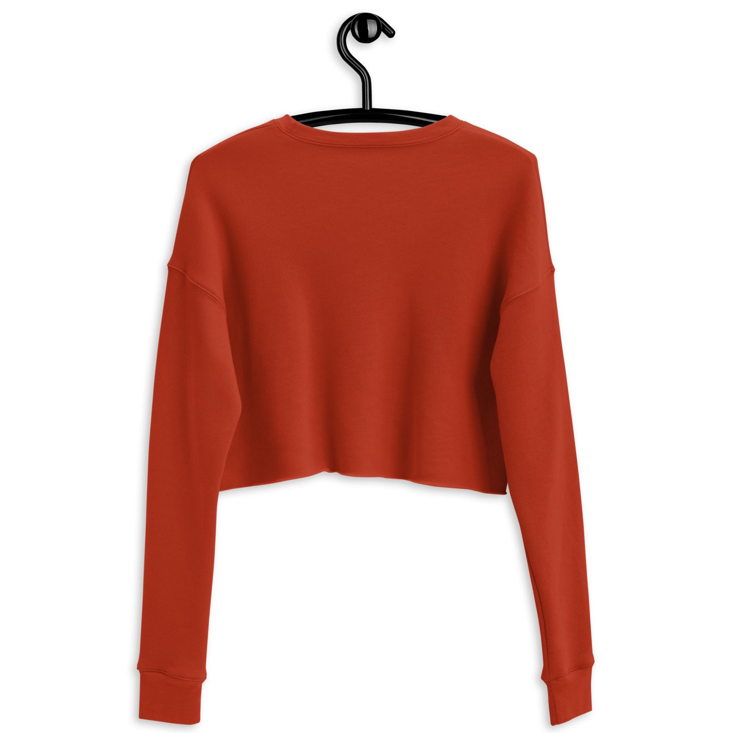 Lunar Eclipsis Women's Crop Sweatshirt - Brick - FLAKOUT