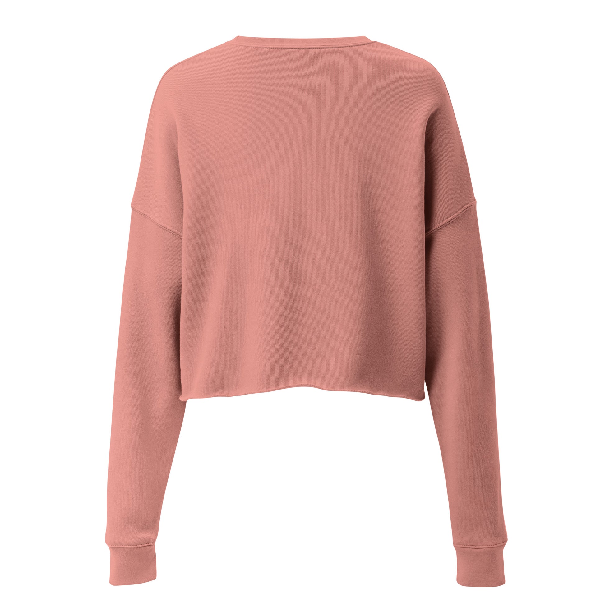 Lunar Eclipsis Women's Crop Sweatshirt - Mauve - FLAKOUT