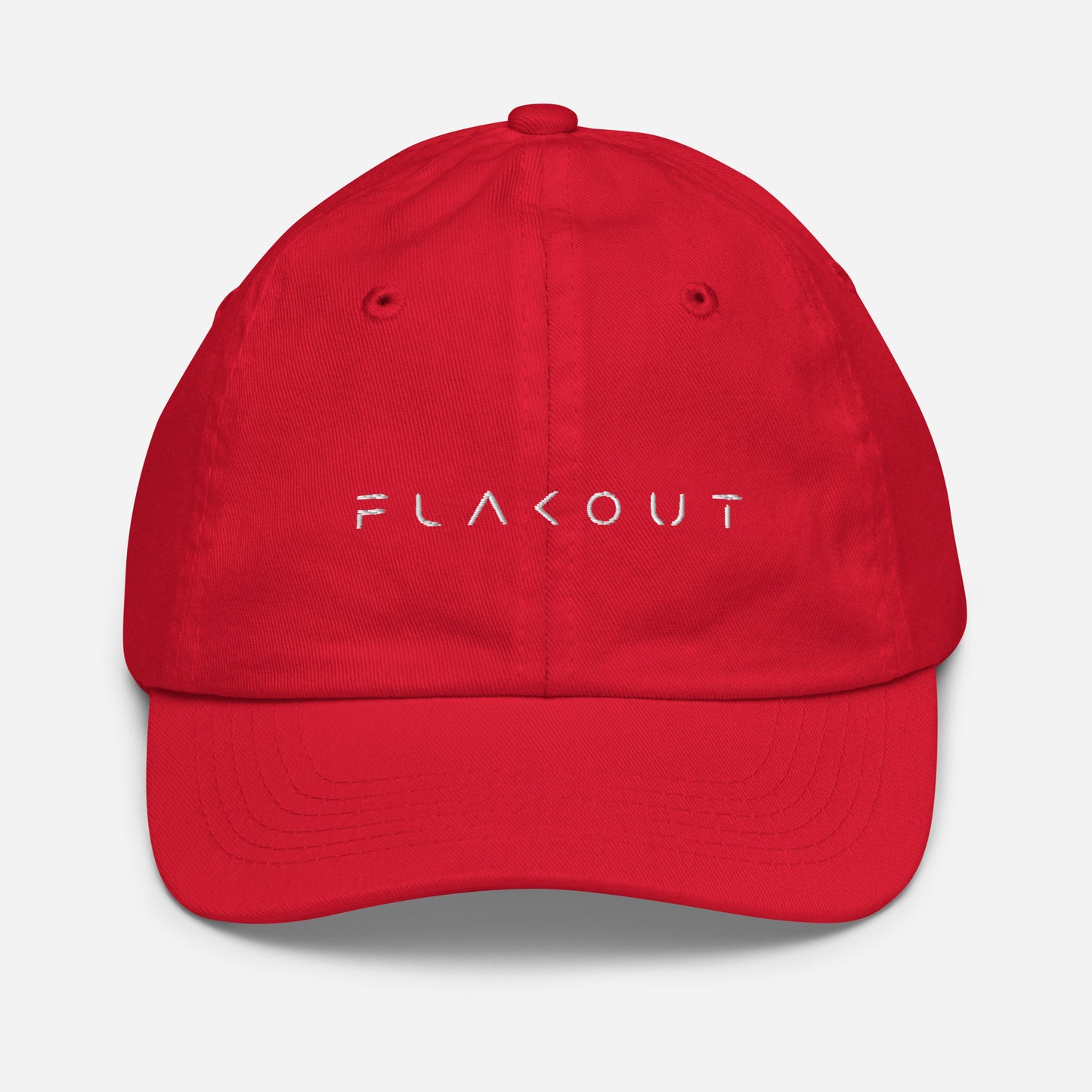 FLAKOUT Logo Embroidered Kid's Baseball Cap