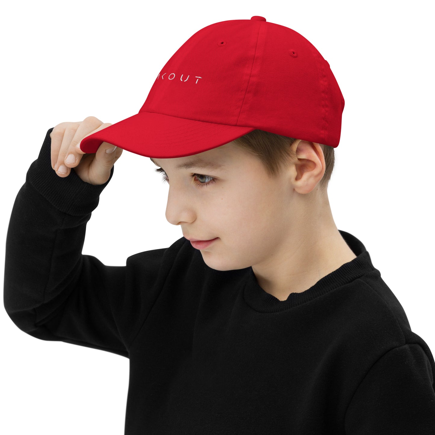 FLAKOUT Logo Embroidered Kid's Baseball Cap