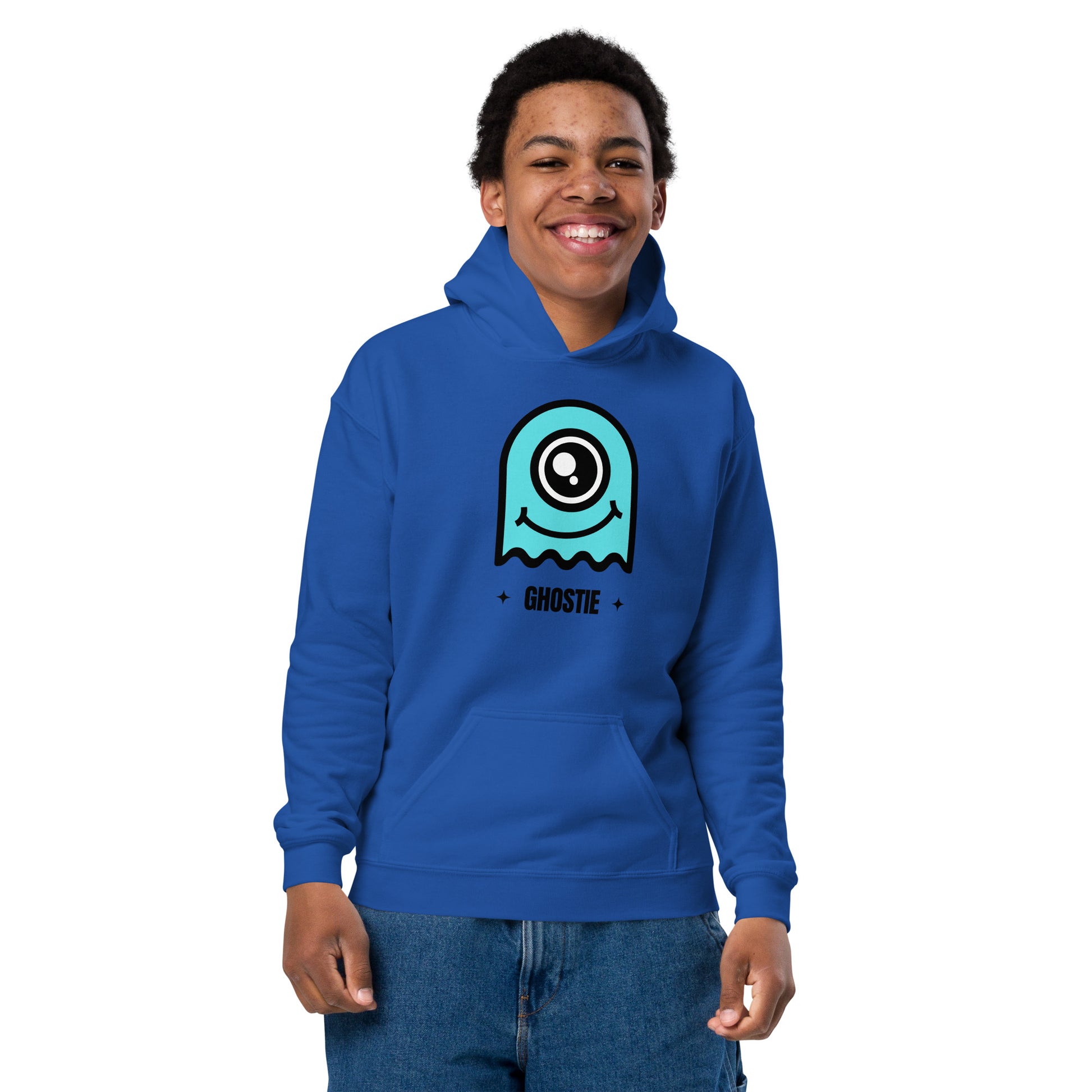 Ghostie Kid's Snug Blend Hoodie - FLAKOUT