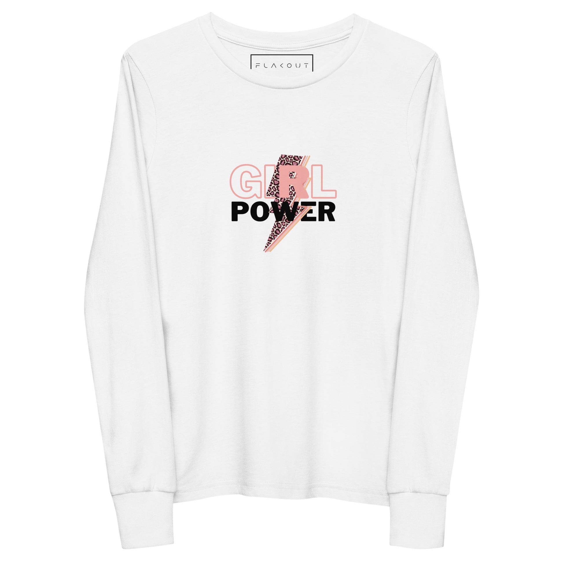 Queenly Girl Power Rebellion Girl's Long Sleeve Shirt - FLAKOUT