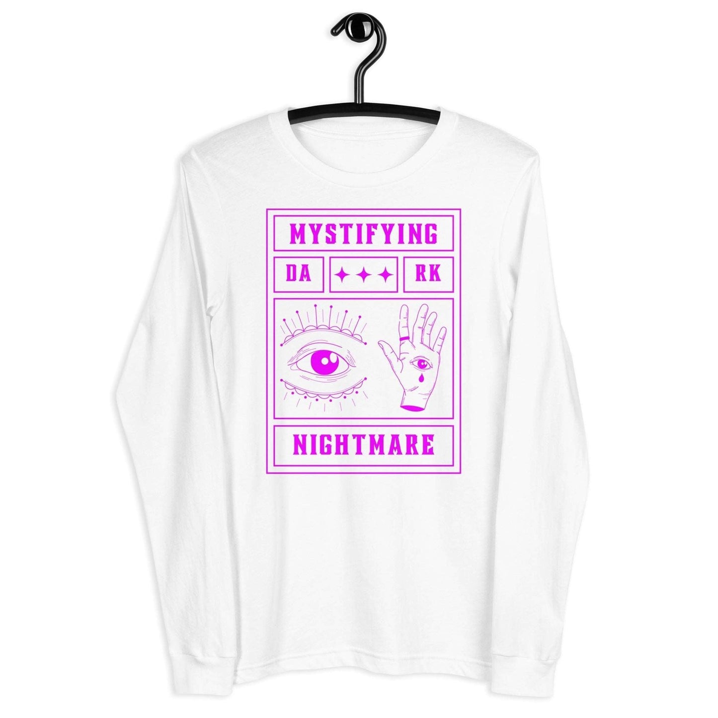 Mystifying Nightmare Shadowy Enigma Long Sleeve Tee - FLAKOUT