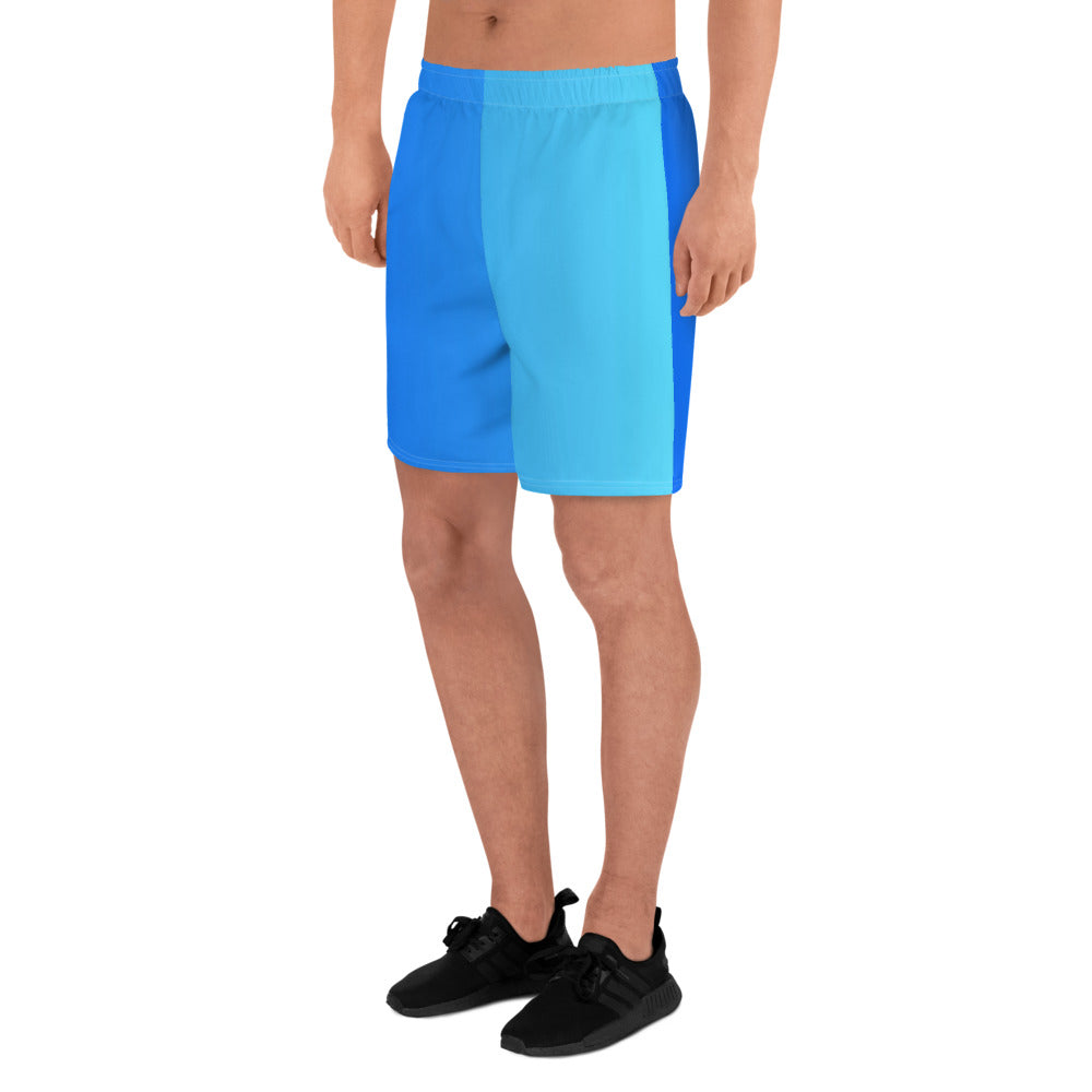 Breezy Azure Men's Swim - Athletic Shorts - FLAKOUT