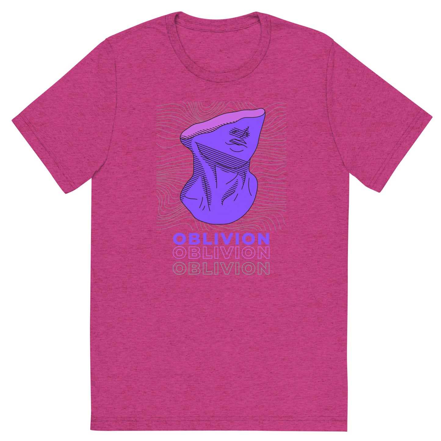 Violet Veil Of Oblivion T-shirt - FLAKOUT